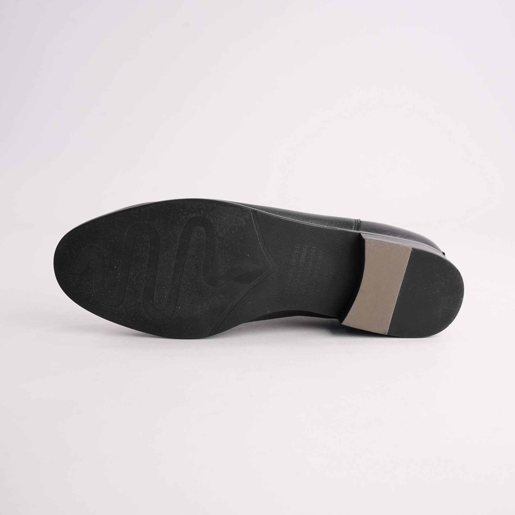 Quatisse Black Leather Ankle Boots