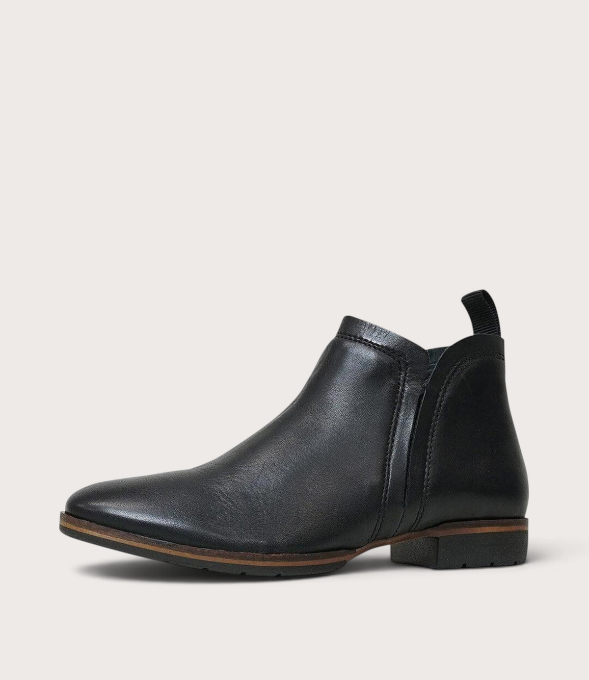 Gaid Black Ankle Boots