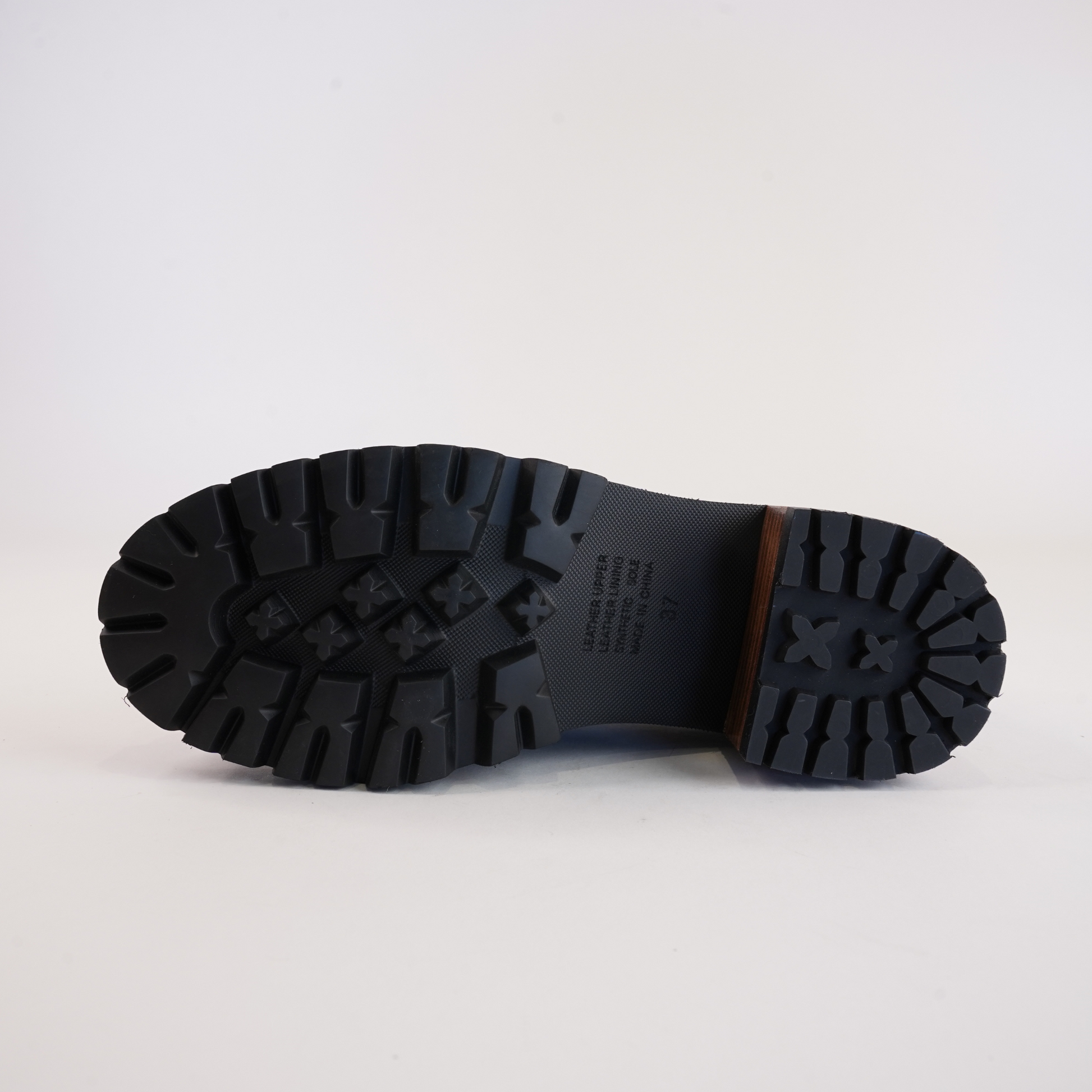 Merrel Black/ Natural Heeled Loafers