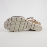 Winifred Muschel Leather Sandals