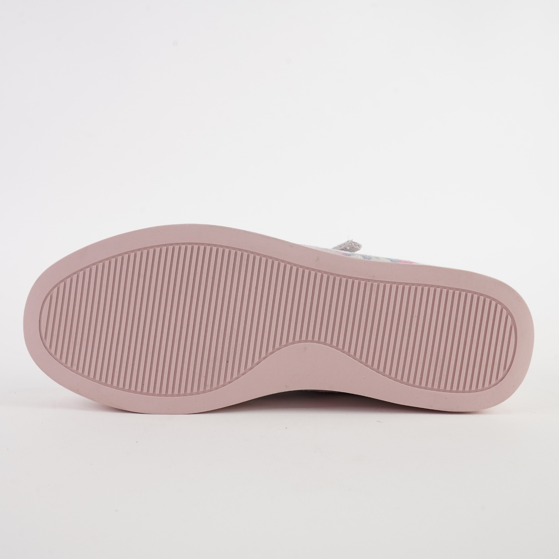 Jelorias Pastel Floral/ Pink Sole Leather Sneakers