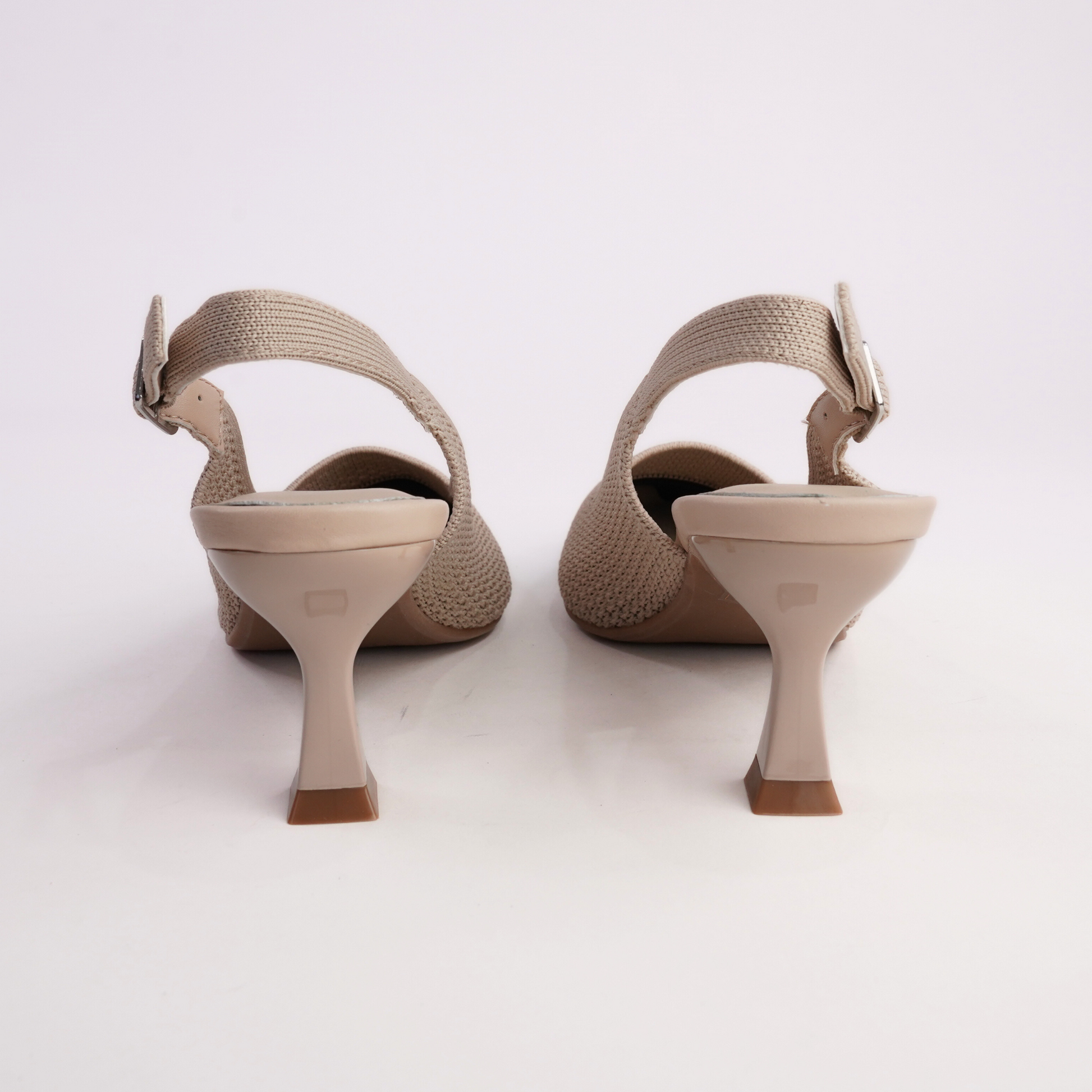 Audrey Black/ Nude Heels