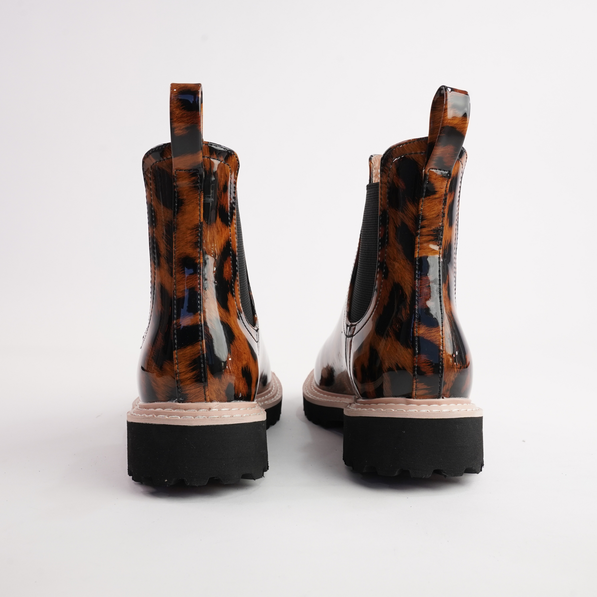 Gummie Leopard Gumboots