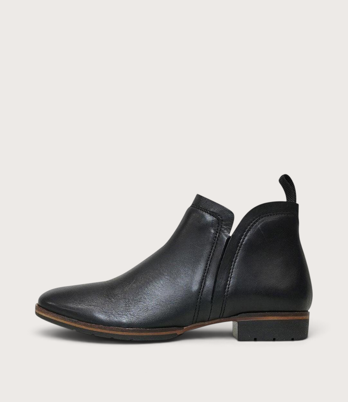 Gaid Black Ankle Boots