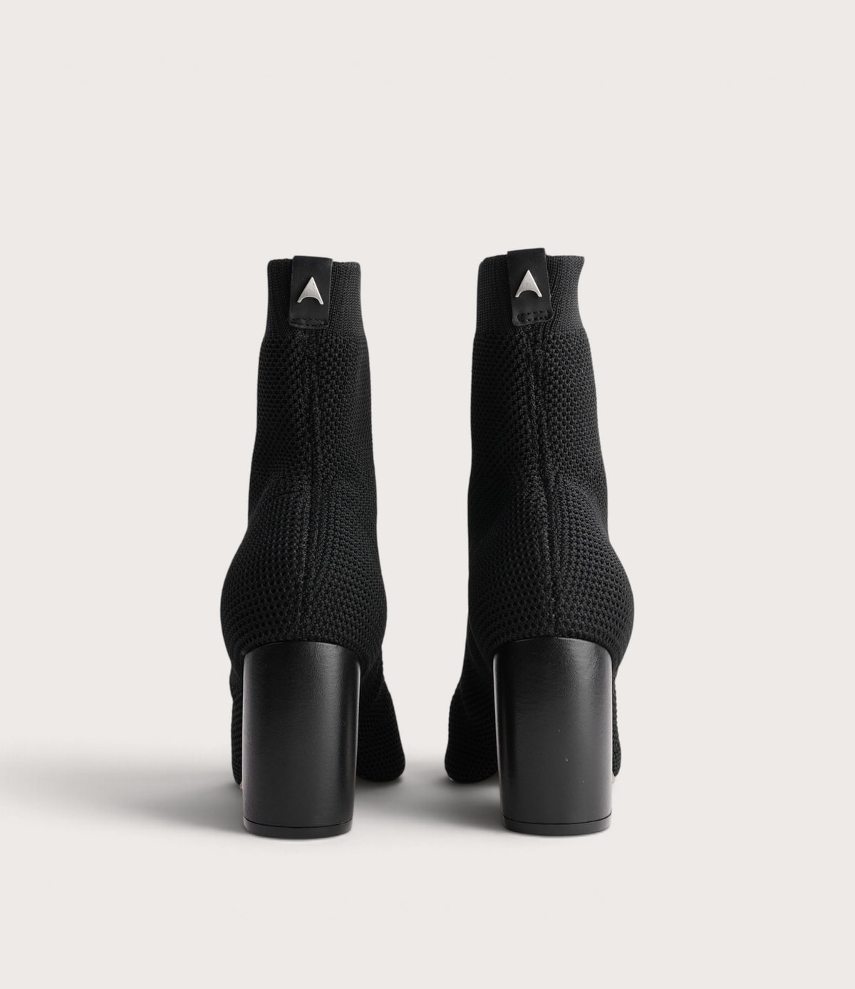 147240 Black Knit Ankle Boots - CARRANO | Shouz