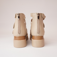 Raafe Camel Leather Sandals