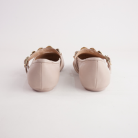 Blairre Nude Leather Ballet Flats