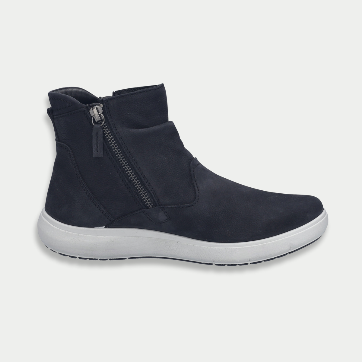 Megan 12 Schwarz Nubuck Ankle Boots - JOSEF SEIBEL | Shouz