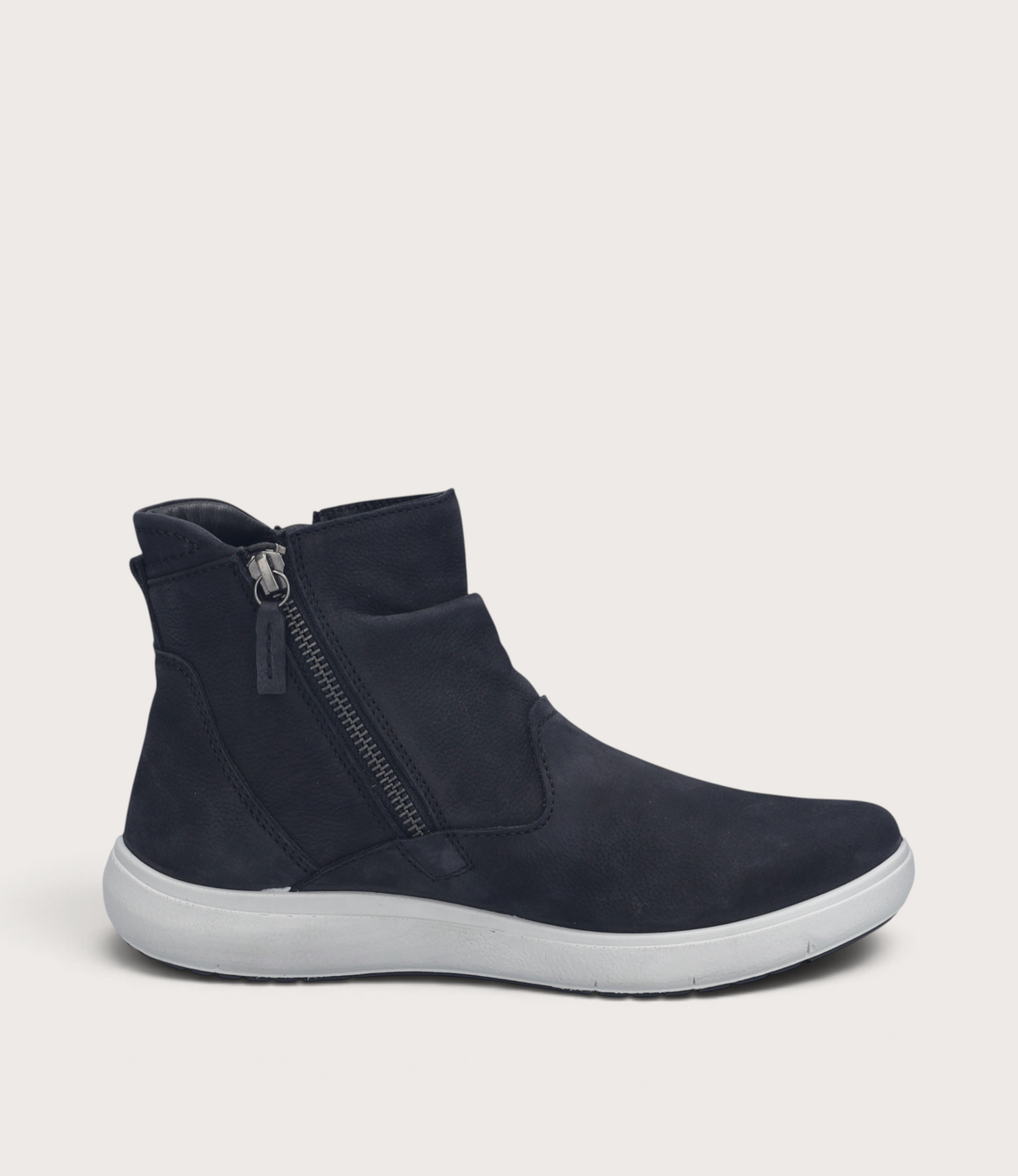 Megan 12 Schwarz Nubuck Ankle Boots - JOSEF SEIBEL | Shouz