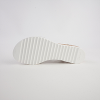 Martha White Leather Sandals