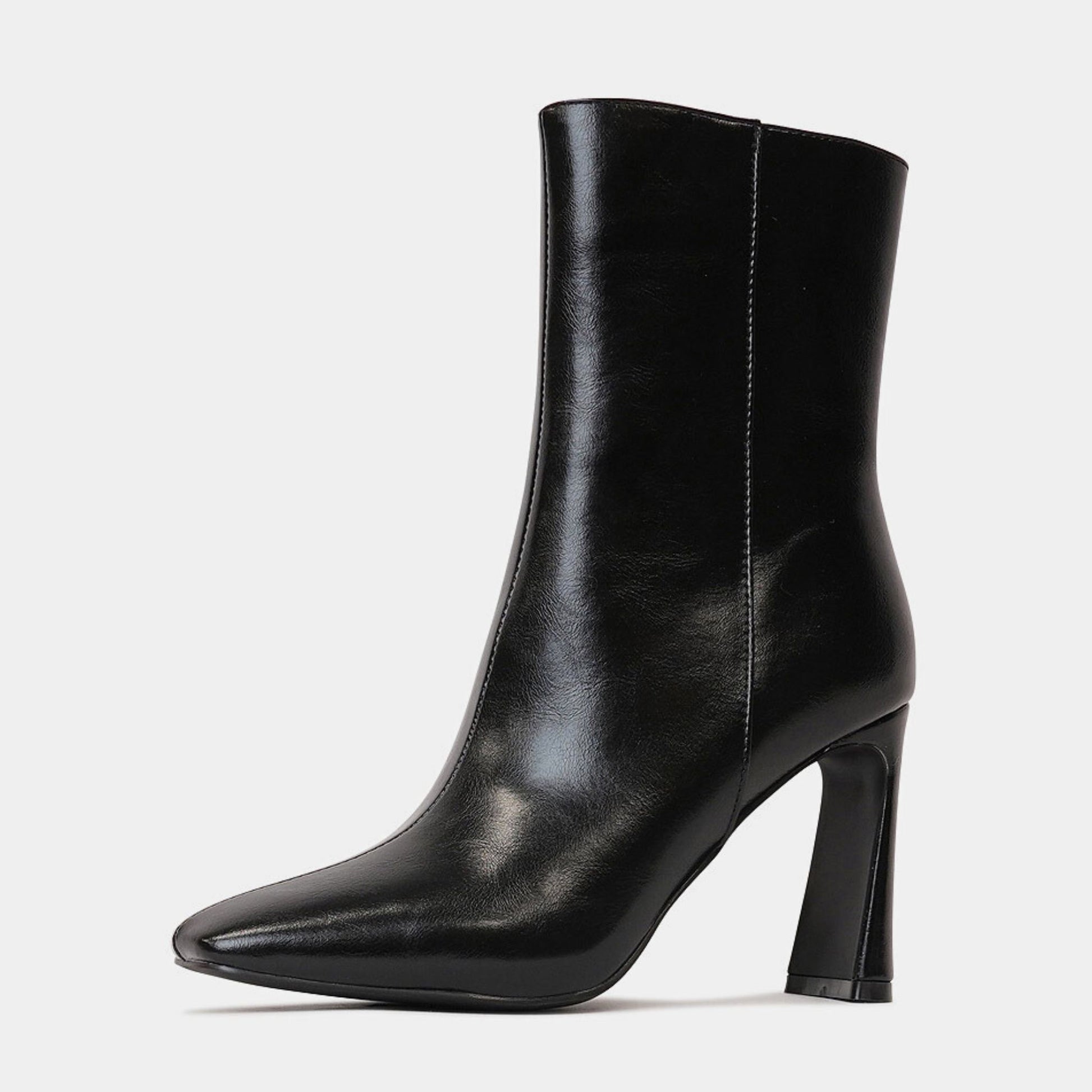 Emira Black Shimmer High Heel Boots, BILLINI - Shouz
