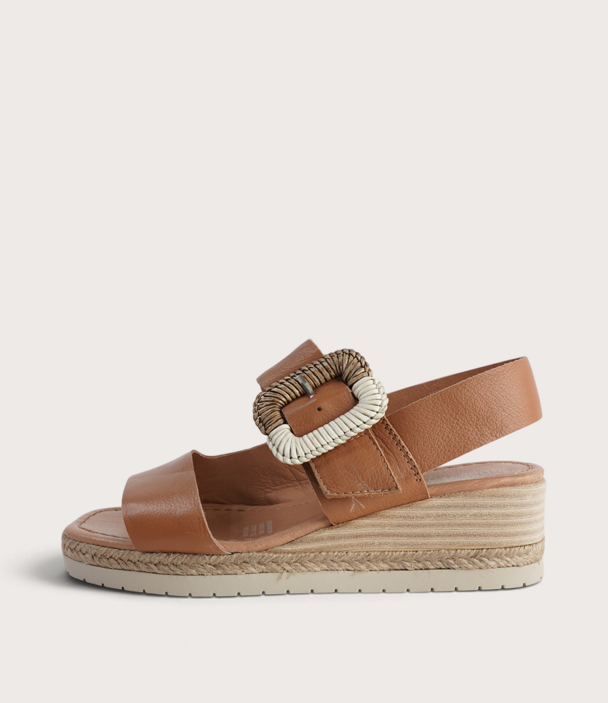 Innes Dark Tan Leather Sandals - DJANGO AND JULIETTE | Shouz