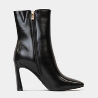 Emira Black Shimmer High Heel Boots, BILLINI - Shouz
