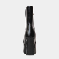 Emira Black Shimmer High Heel Boots, BILLINI - Shouz