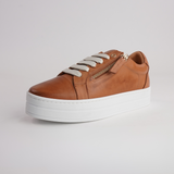Abbey Coconut Leather Sneakers