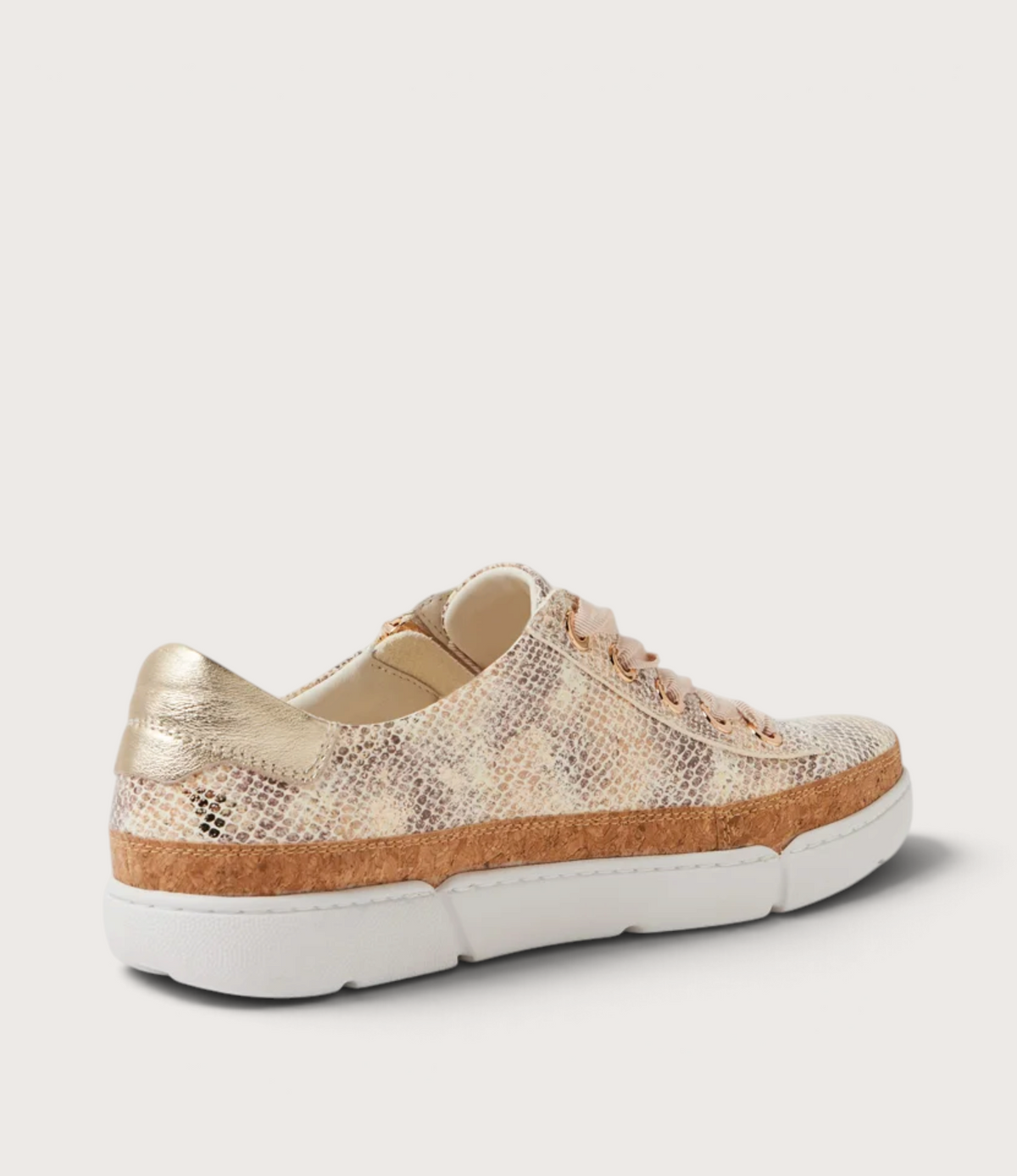 Torayne Ombre Metal Pale Gold Multi Sneakers - DJANGO AND JULIETTE | Shouz