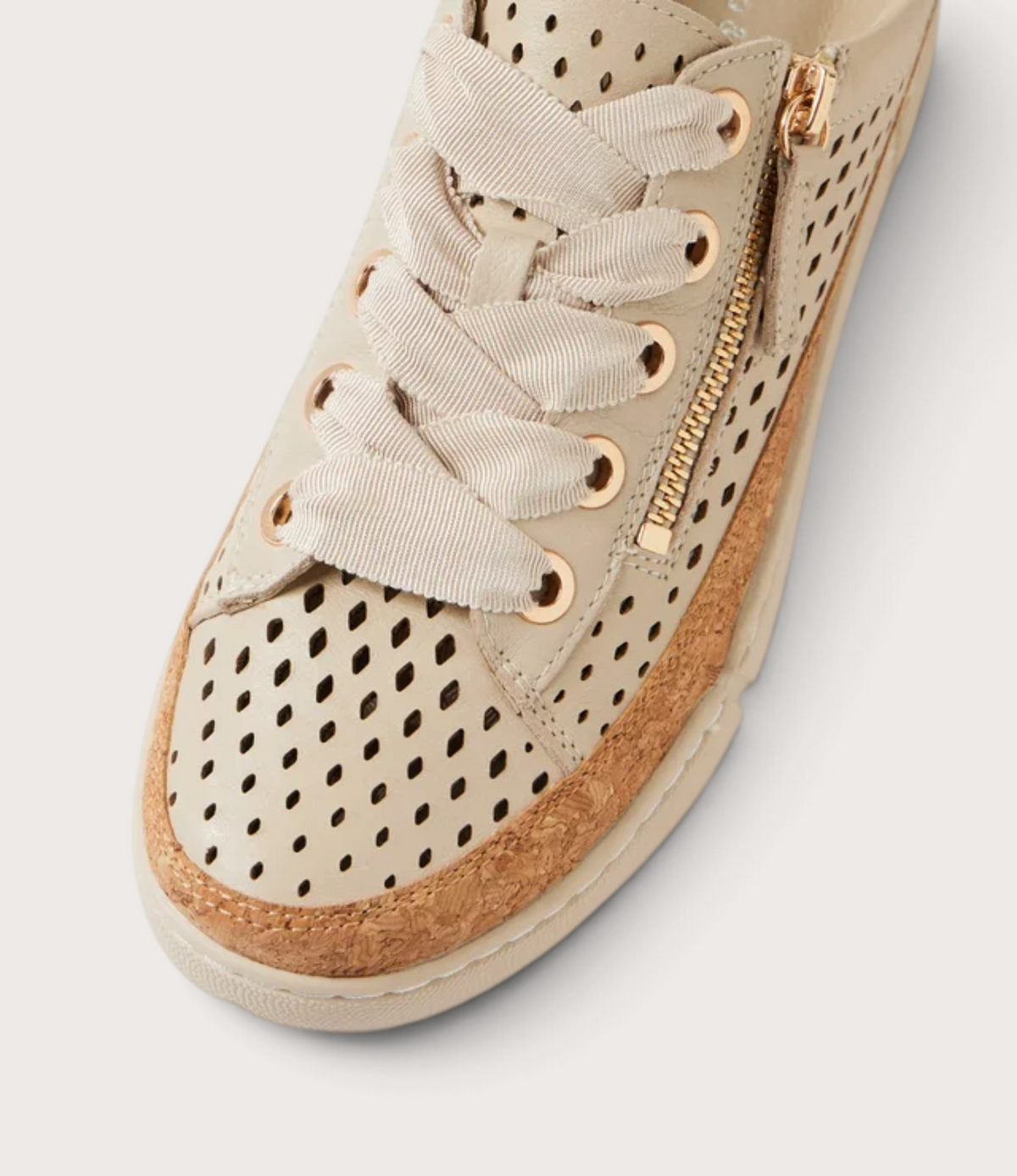 Torque Almond Champagne Multi Sneakers - DJANGO AND JULIETTE | Shouz