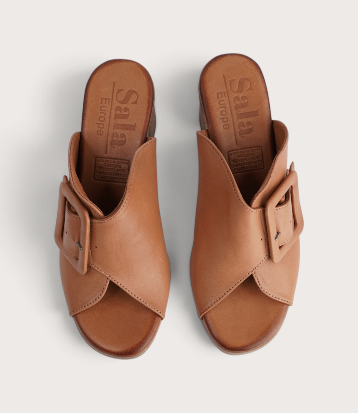 San Angel Coconut Leather Heels