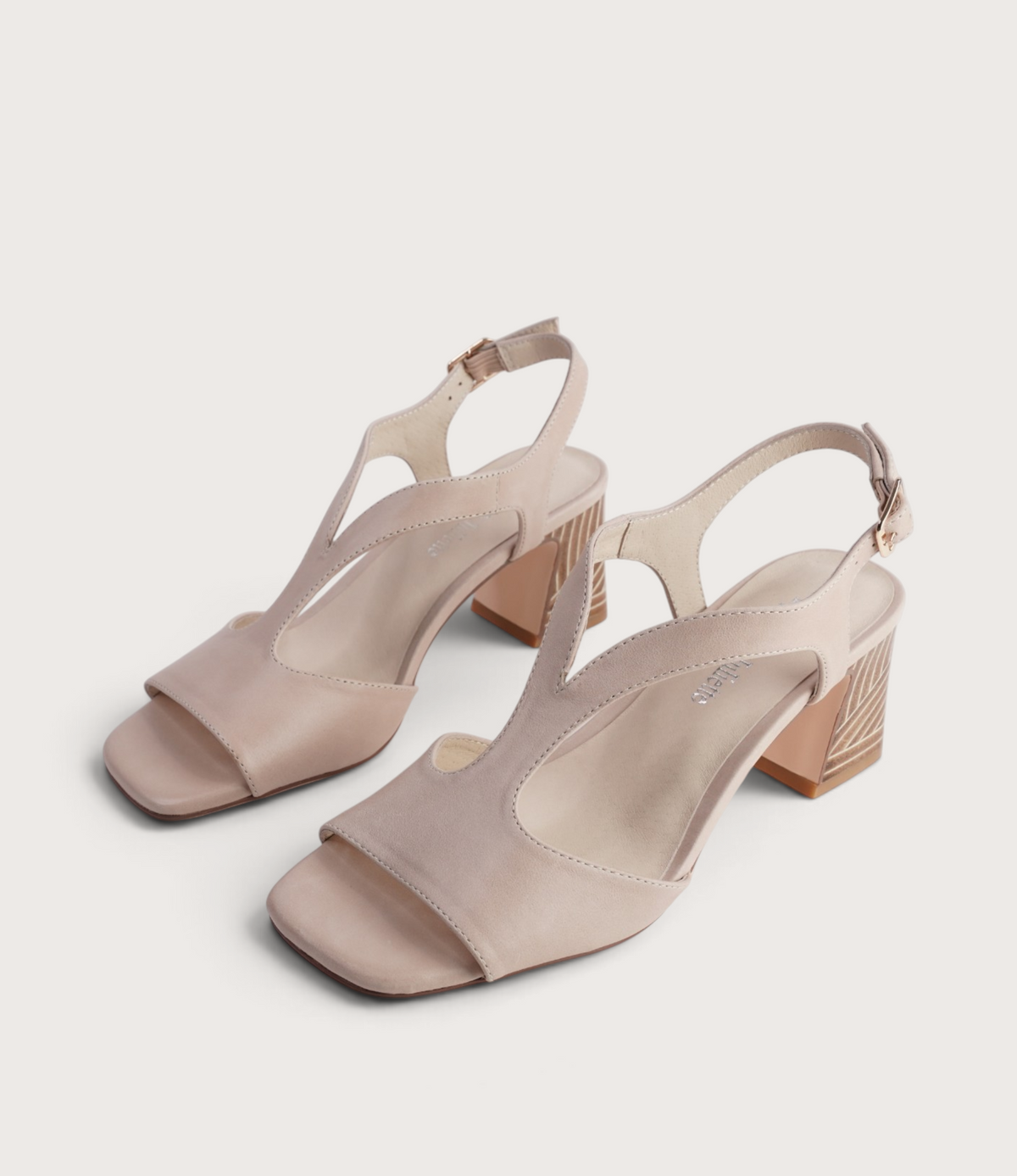 Kindle Almond Leather Heels