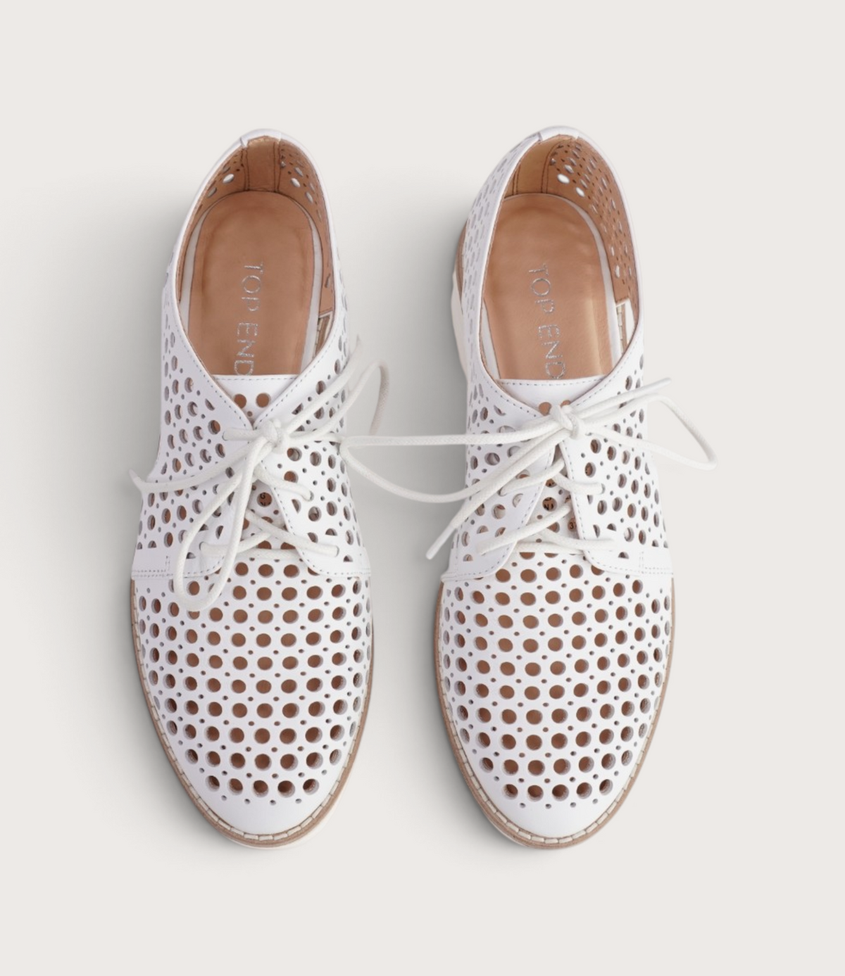 Onstage White/ White Sole Sneakers - TOP END | Shouz