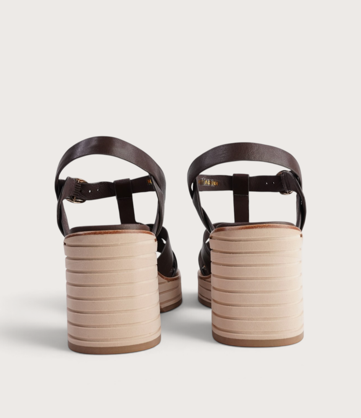 Beverley Cafe Leather Heels