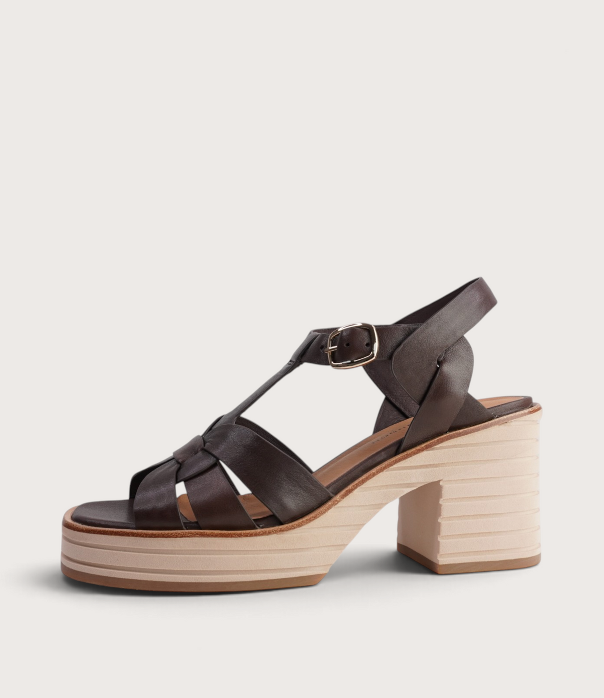 Beverley Cafe Leather Heels