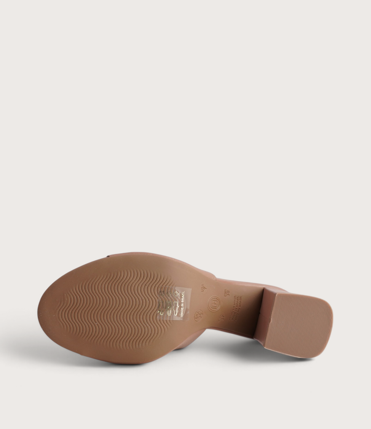 Jurema Mocha Mousse Leather Heels