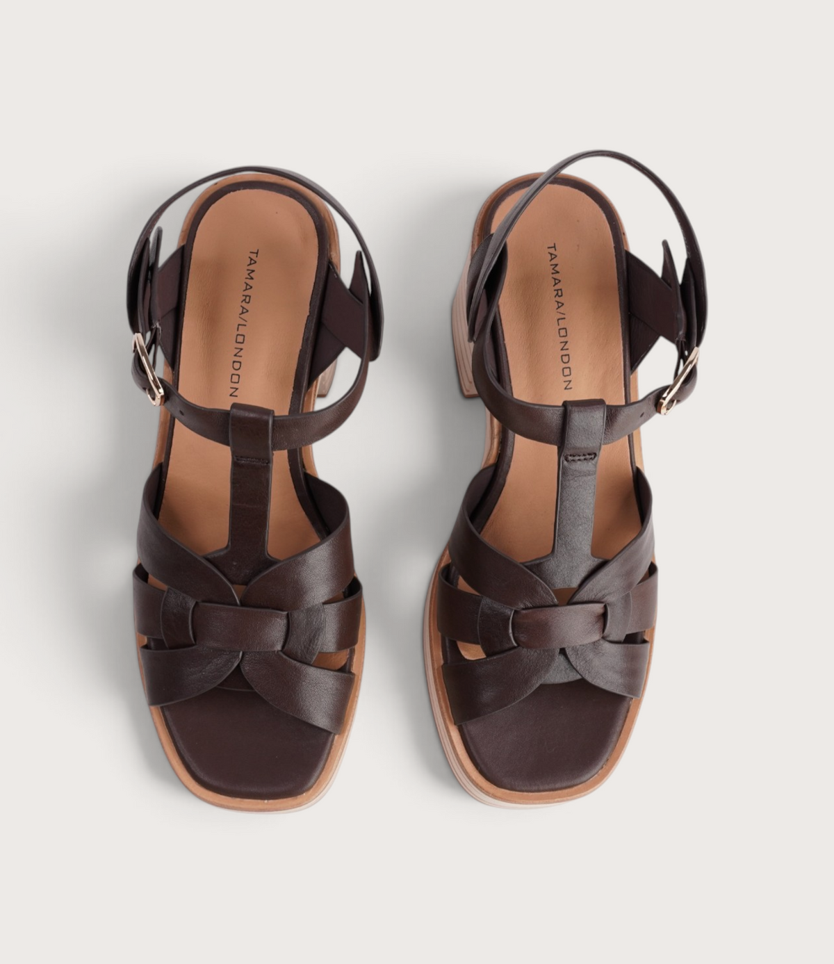 Beverley Cafe Leather Heels