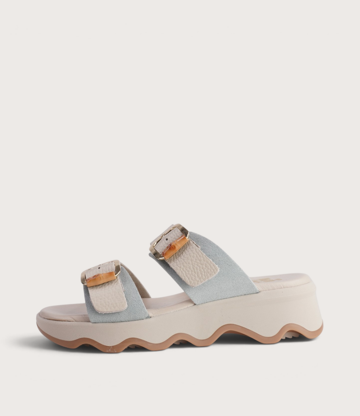 Cecilia Bone/ Blue Multi Sandals