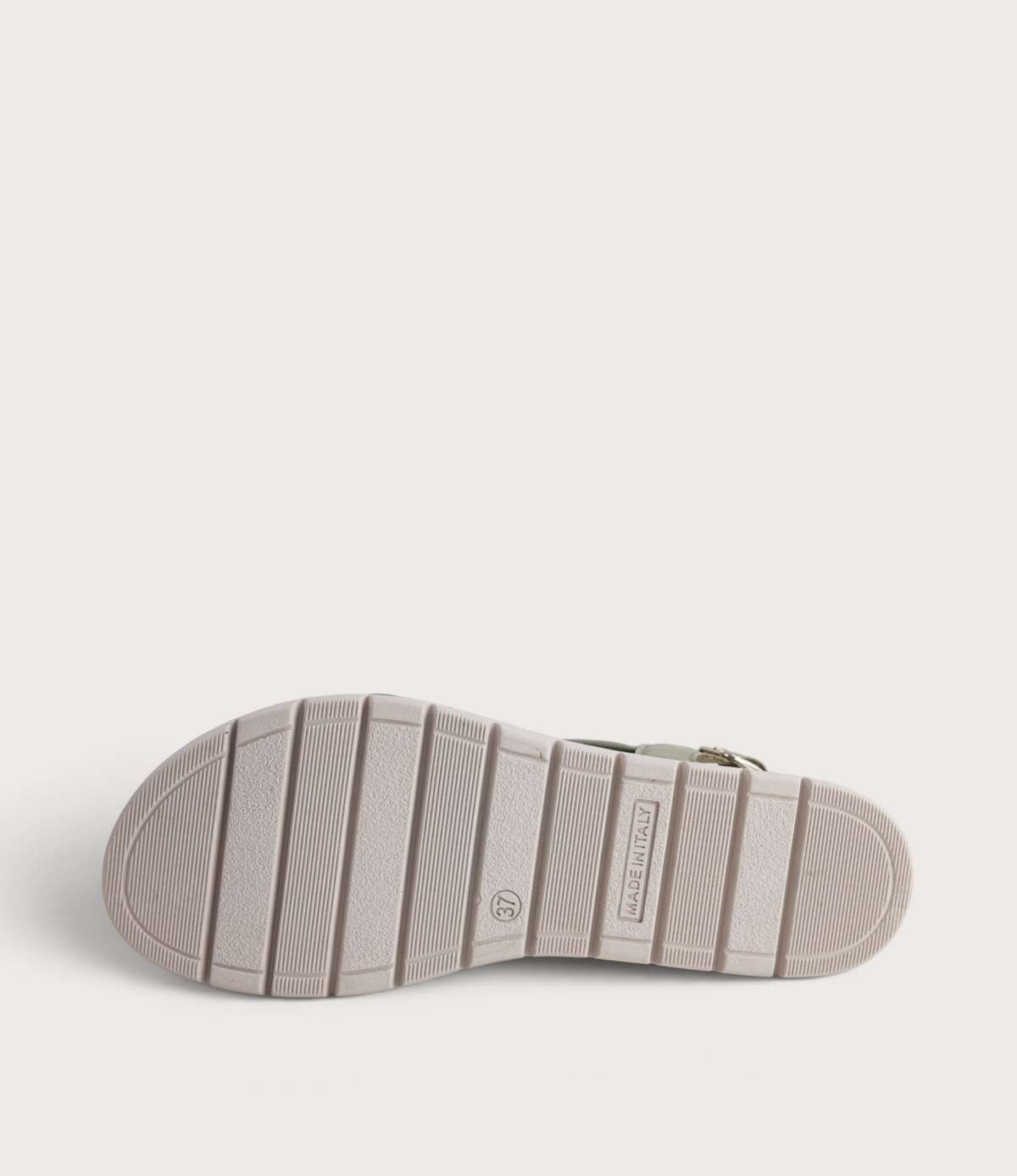 Ksenia Sage Leather Sandals