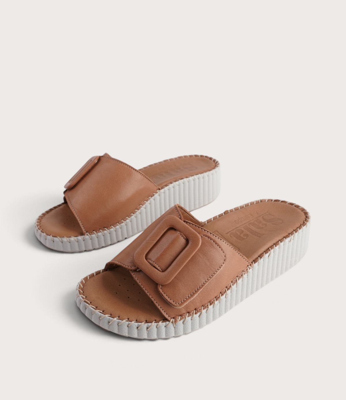 Solo Coconut Leather Slides