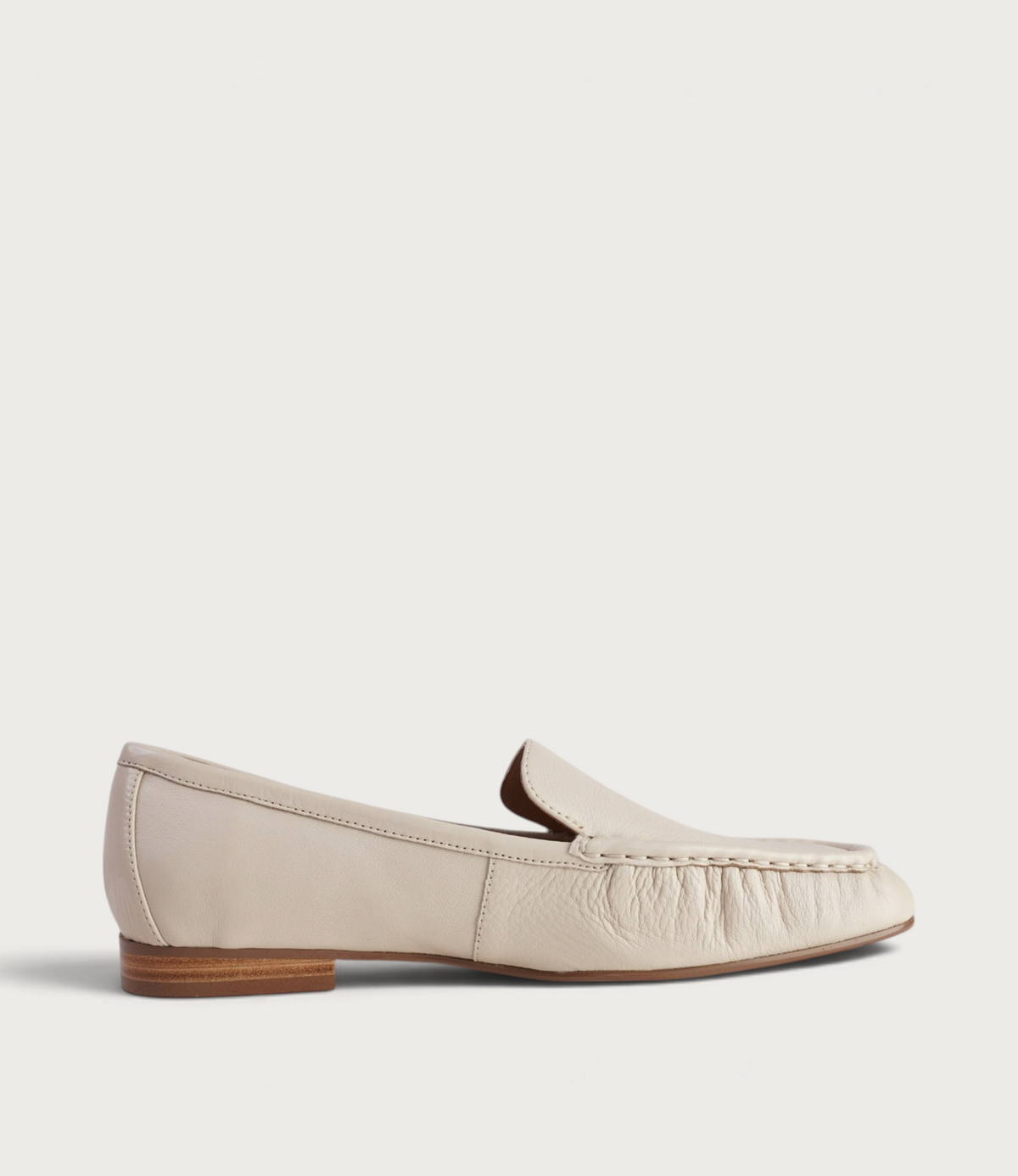 Polki Vanilla Leather Flats