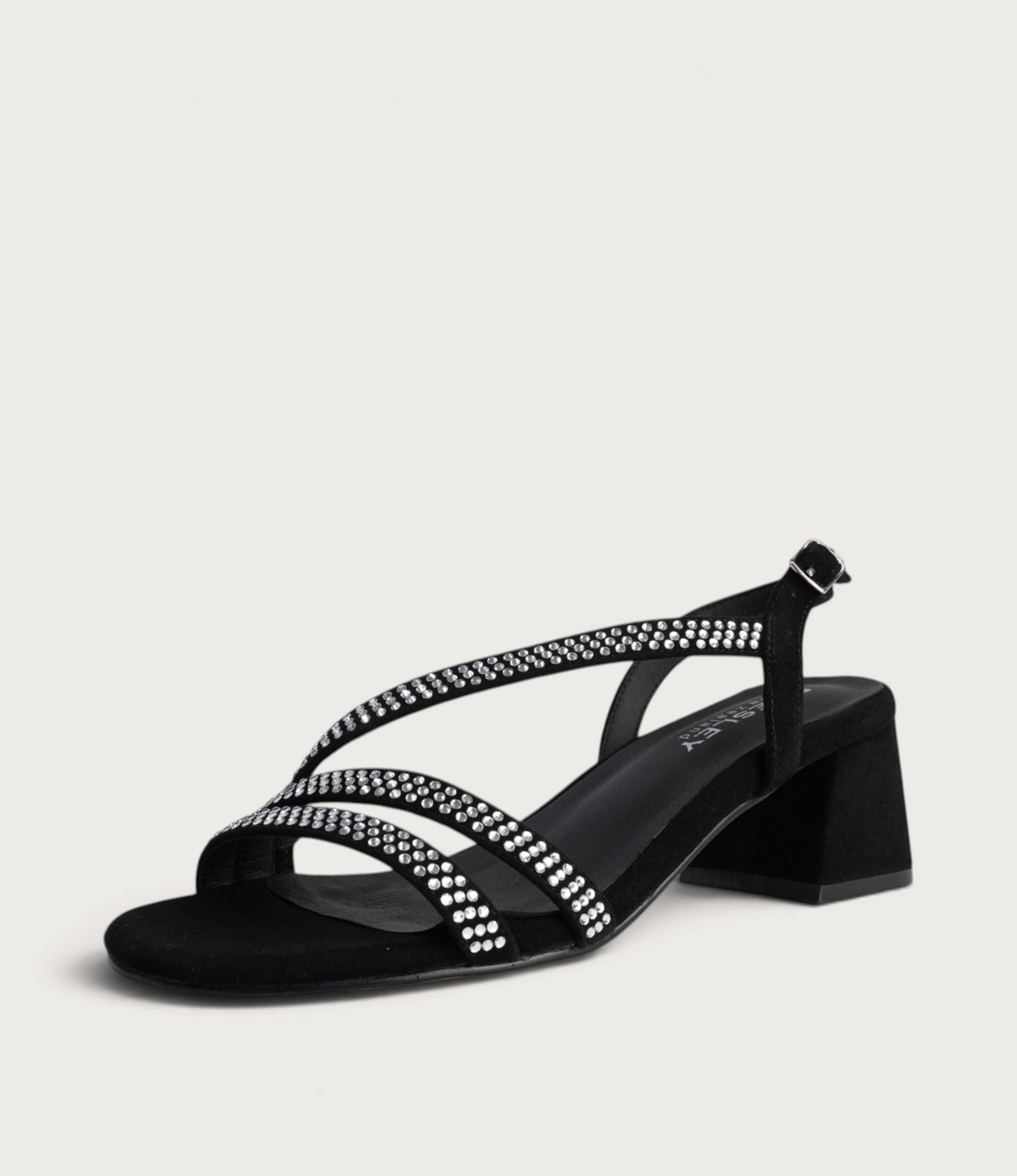 Ascot Black Diamonds Heels