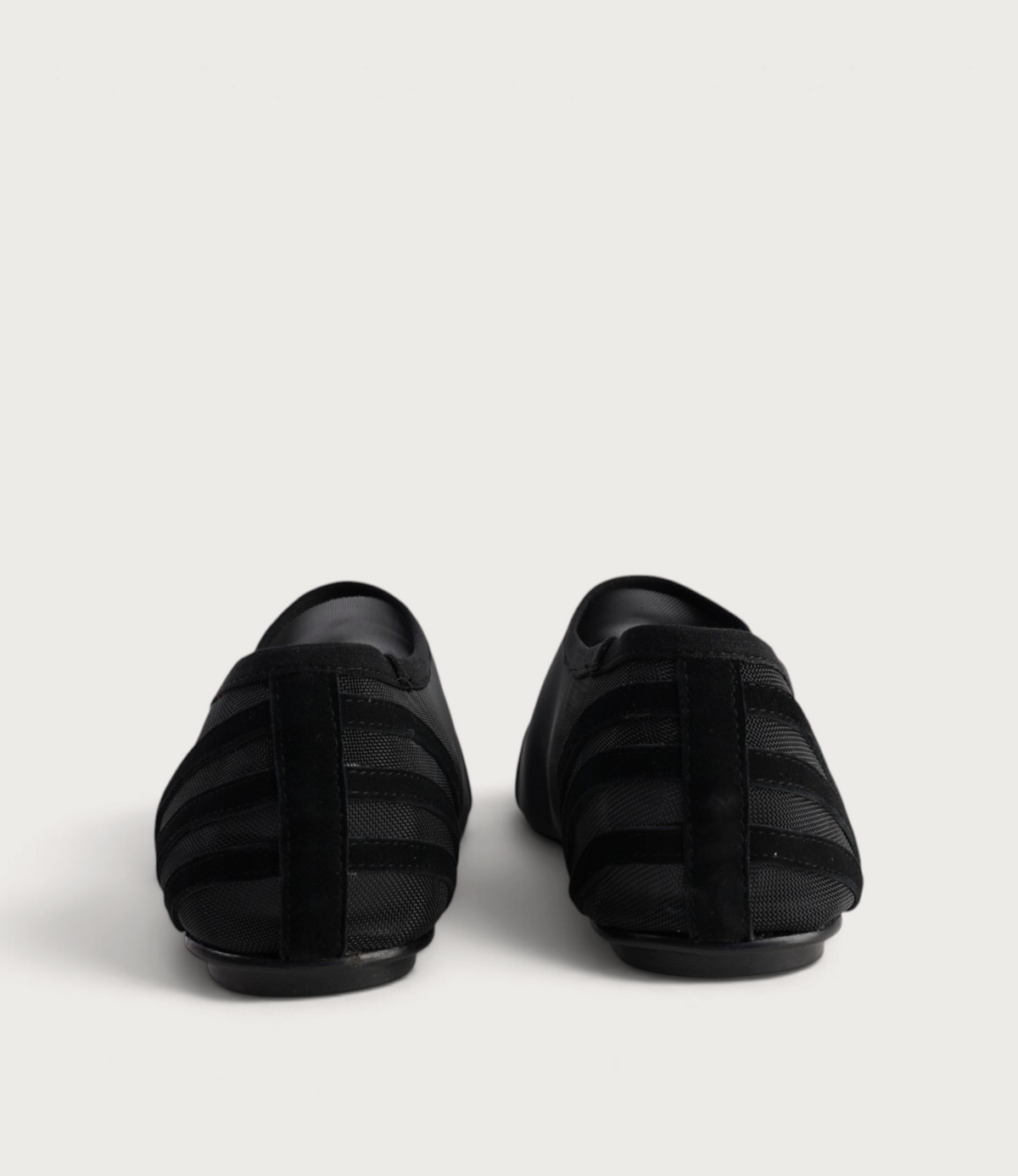 Valeska Black Suede/ Mesh Flats