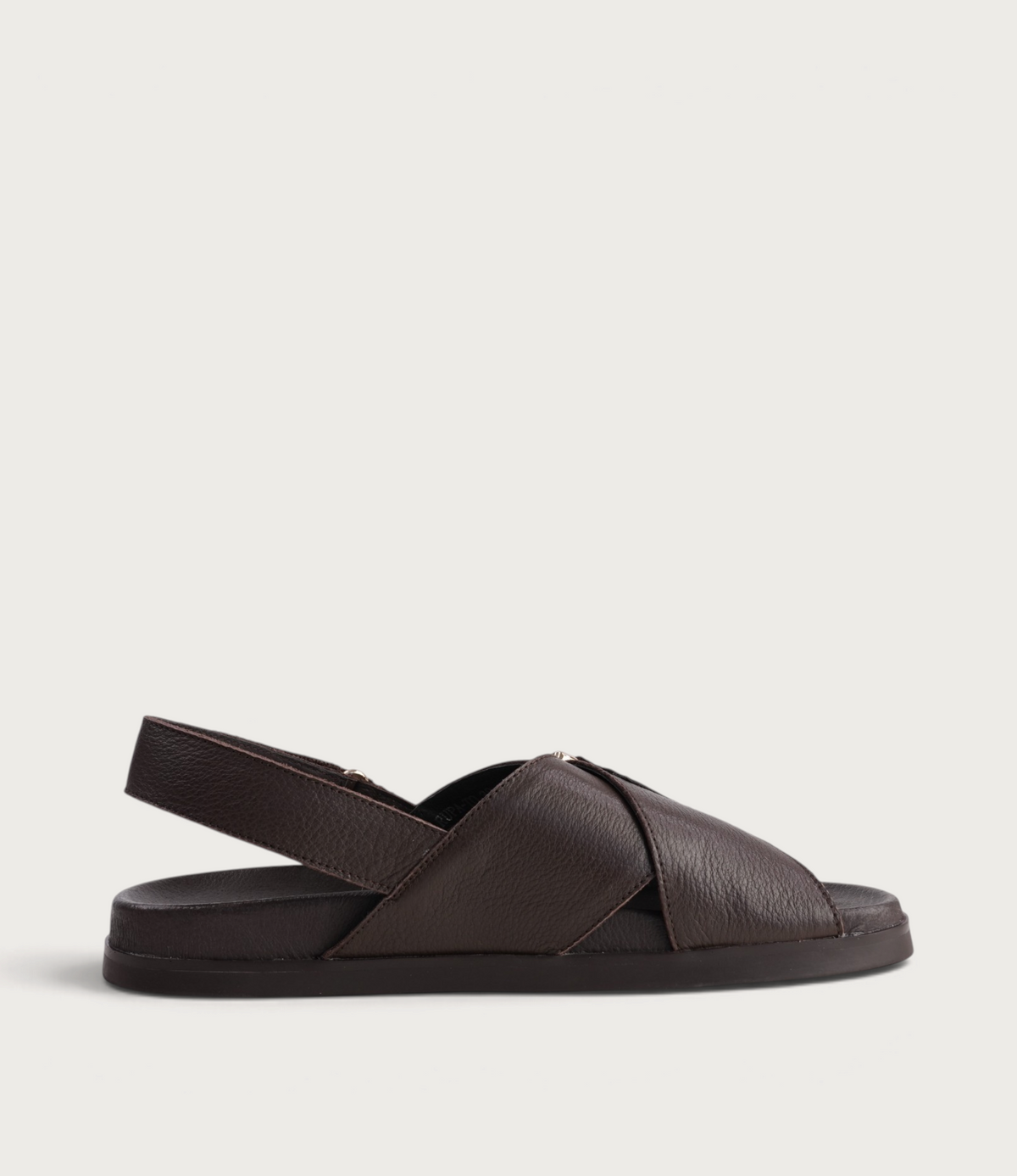 Rupa Choc Leather/ Suede Sandals