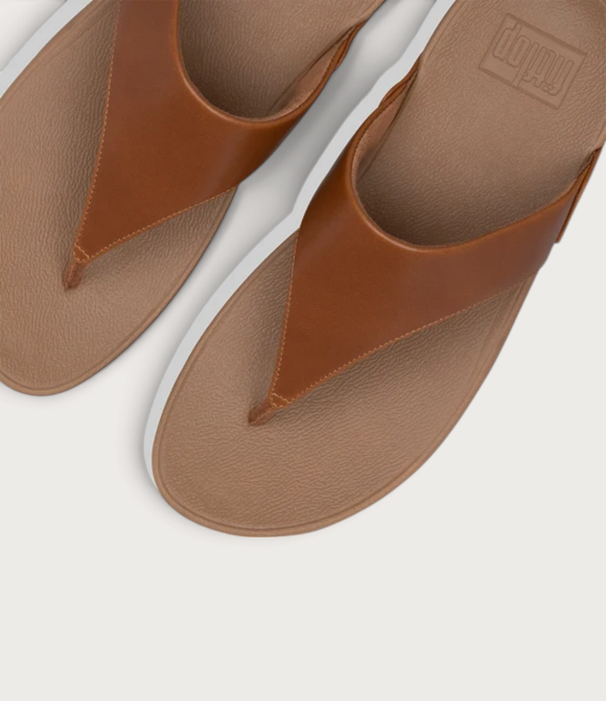 Lulu Leather Light Tan Sandals