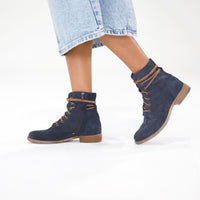 Sienna 70 Ocean Suede Ankle Boots, JOSEF SEIBEL - Shouz