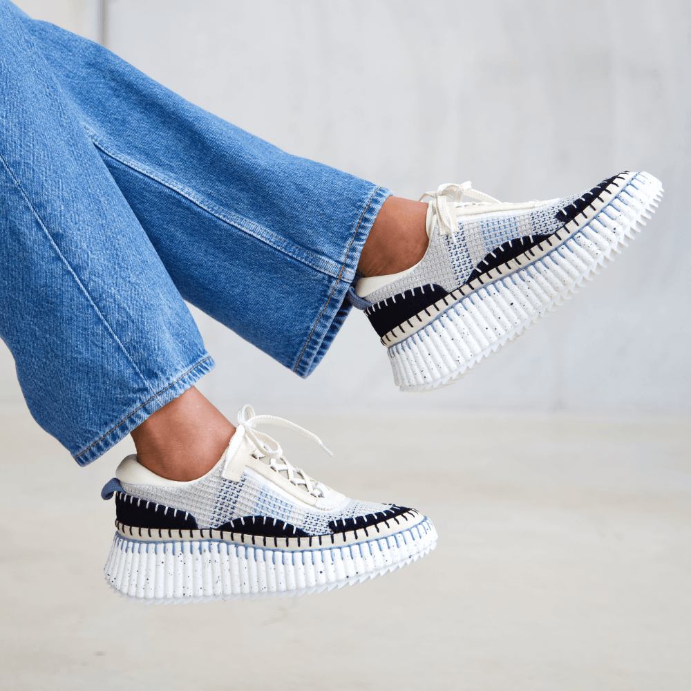 Copen Bright Blue Multi Sneakers, DJANGO & JULIETTE - Shouz
