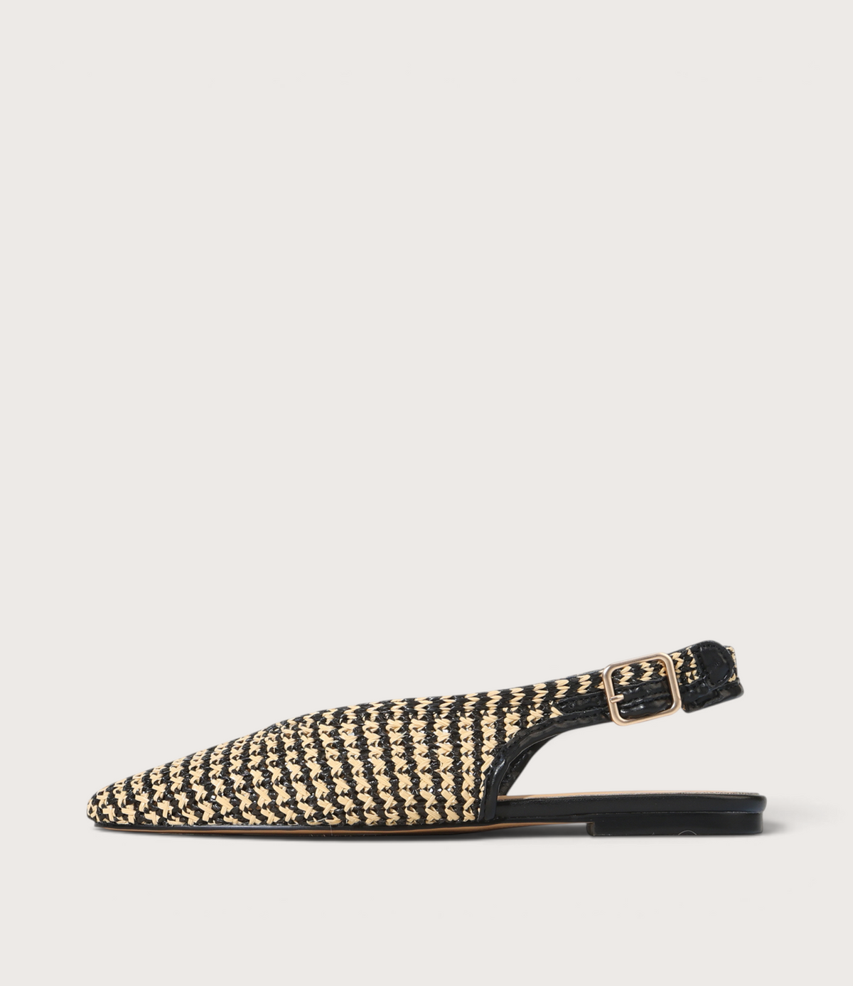 Sansa Black Flats