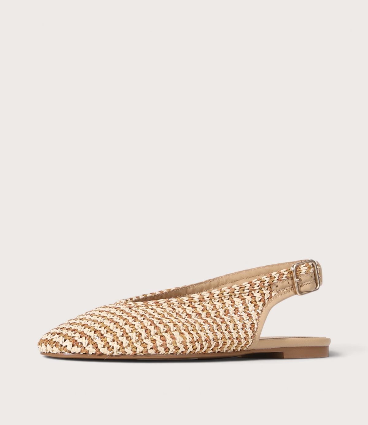 Sansa Caramel Flats