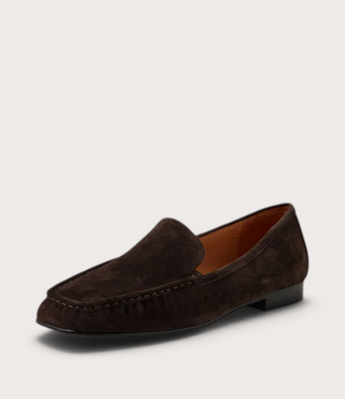 Polki Choc Suede Flats