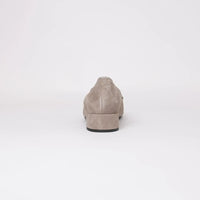 1405 Taupe Suede Loafers, D'CHICAS - Shouz