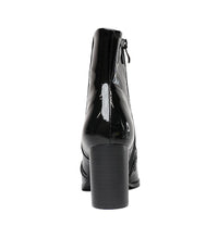 Anahi Black Patent Ankle Boots, DJANGO & JULIETTE - Shouz