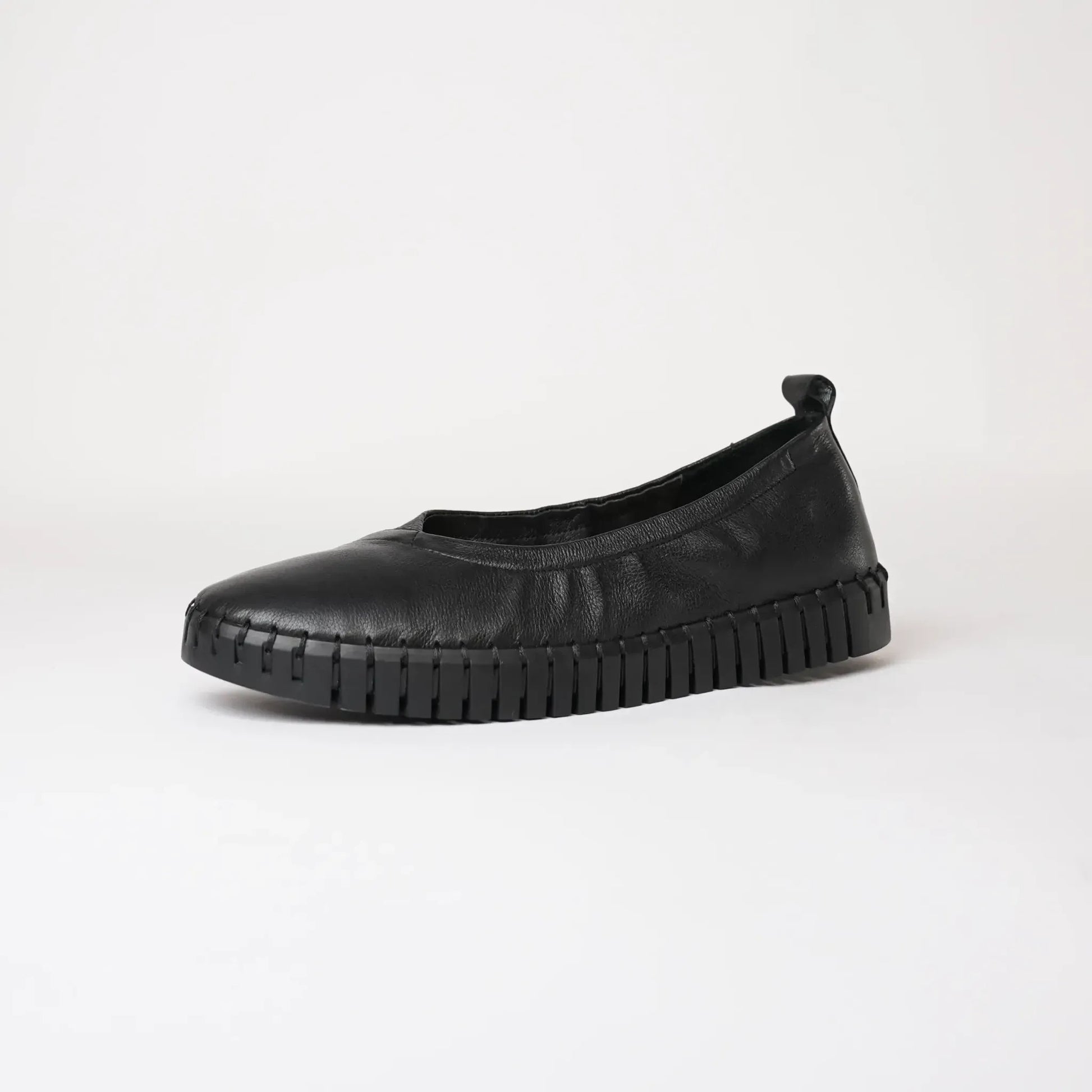 Heaton Black Ballet Flats, DJANGO & JULIETTE - Shouz