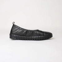 Heaton Black Ballet Flats, DJANGO & JULIETTE - Shouz