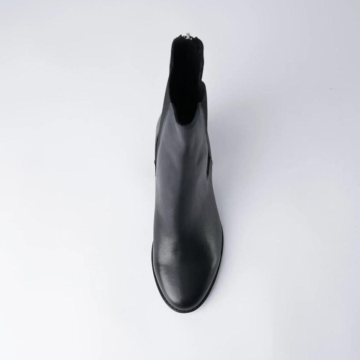 Mycah Black Leather Ankle Boots, DJANGO & JULIETTE - Shouz