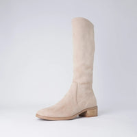 Timothie Latte Knee High Boots, DJANGO & JULIETTE - Shouz