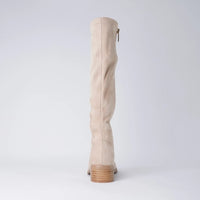 Timothie Latte Knee High Boots, DJANGO & JULIETTE - Shouz