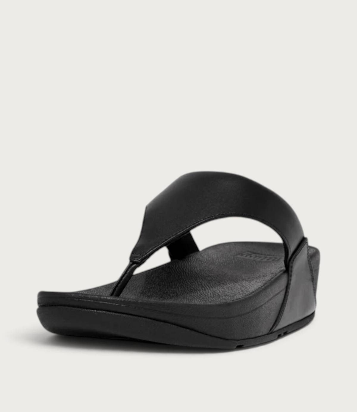 Lulu Leather Black Sandals - FITFLOP | Shouz