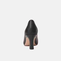 Charli Black Leather Heels, MOLLINI - Shouz